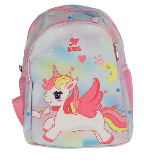 Ghiozdan SF 2F 32x26x14cm 0,20kg ROZ Unicorn – imagine produs 2